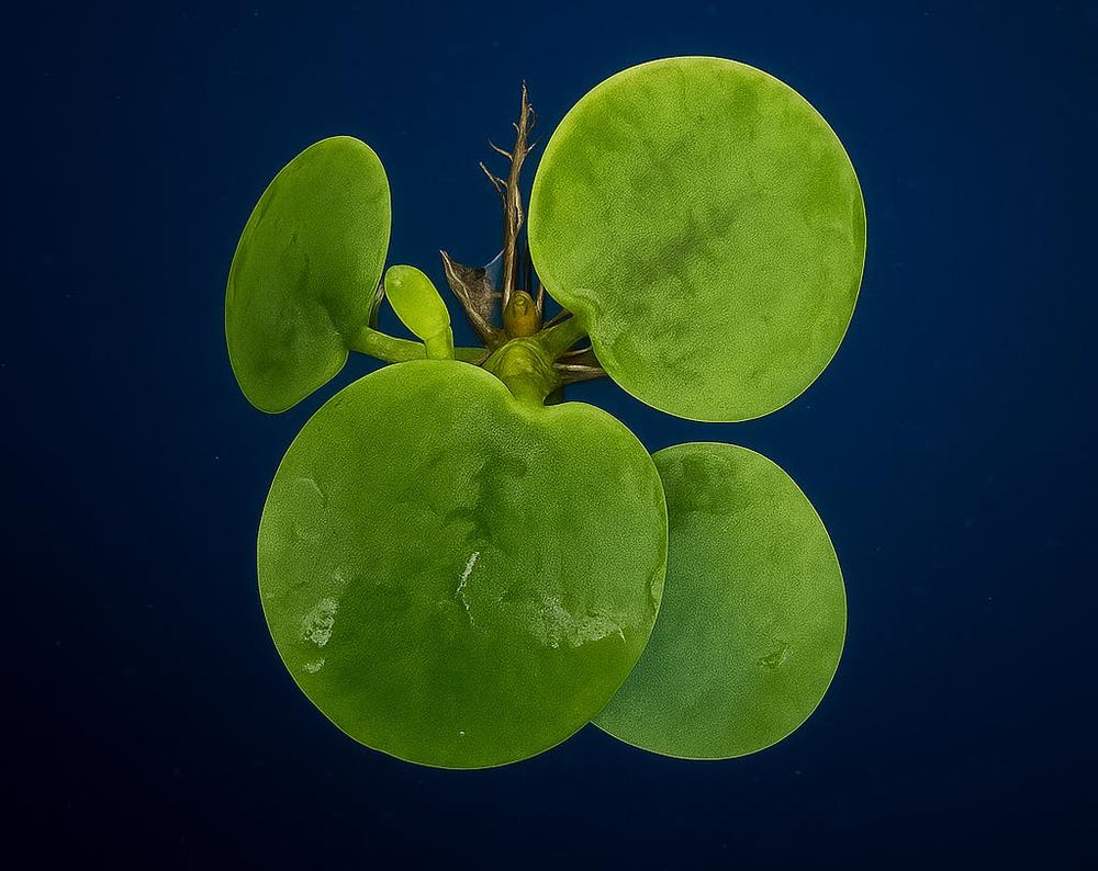 Amazon Frogbit – Live Floating Aquarium Plant ( 5 Pack ) for Betta, Shrimp, Nano Tanks